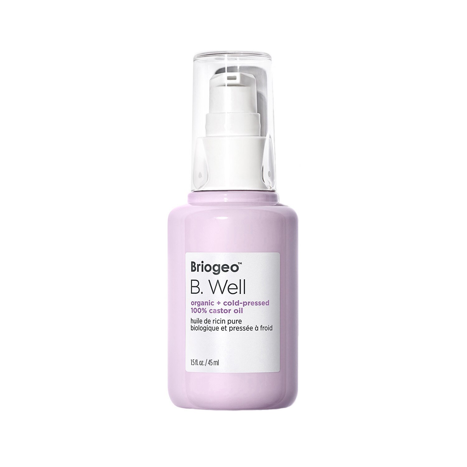 B. WELL ORGANIC + COLD-PRESSED 100% CASTOR OIL